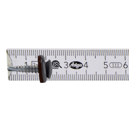 Wkręty farmerskie TORX 4,8×20 mm RAL 7024 250 szt do blachy Etanco GTF 02P