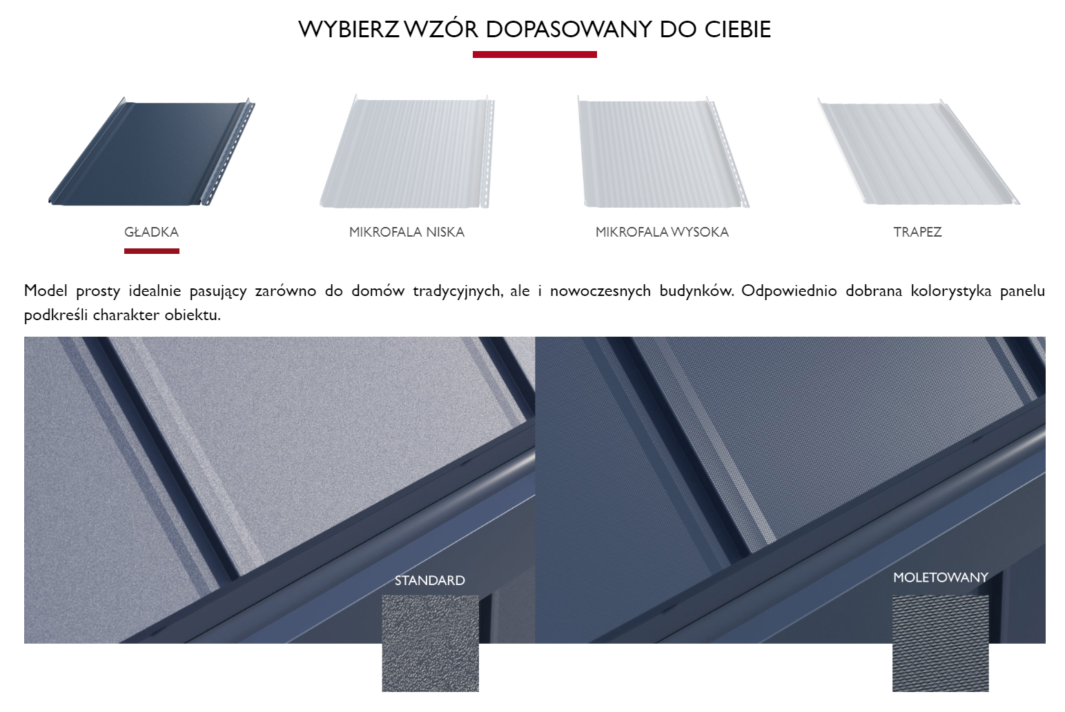 Panel Iron Click Gładka